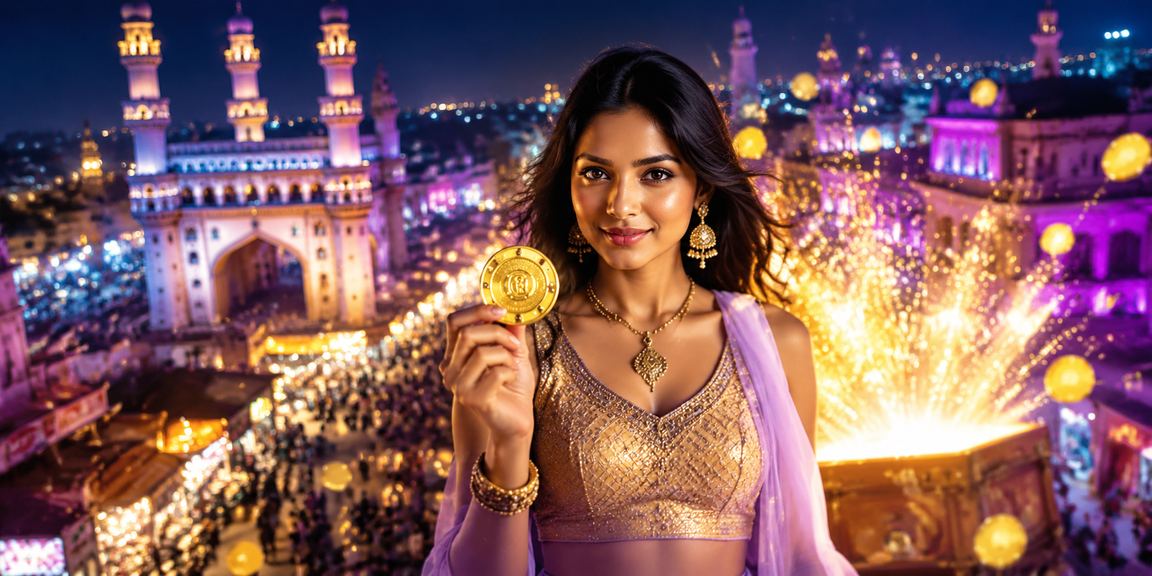 Mobile payment and registration in Hyderabad night market